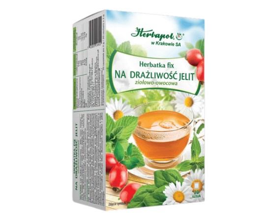 HERBAPOL KRAKÓW Herbatka drażliwe jelita 20x2g