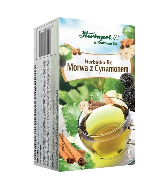 HERBAPOL KRAKÓW Herbatka morwa z cynamonem 20x2g
