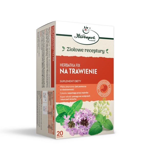 HERBAPOL KRAKÓW Herbatka na trawienie 20x2g