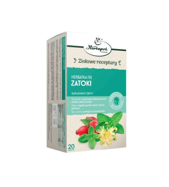 HERBAPOL KRAKÓW Herbatka na zatoki 20x2g