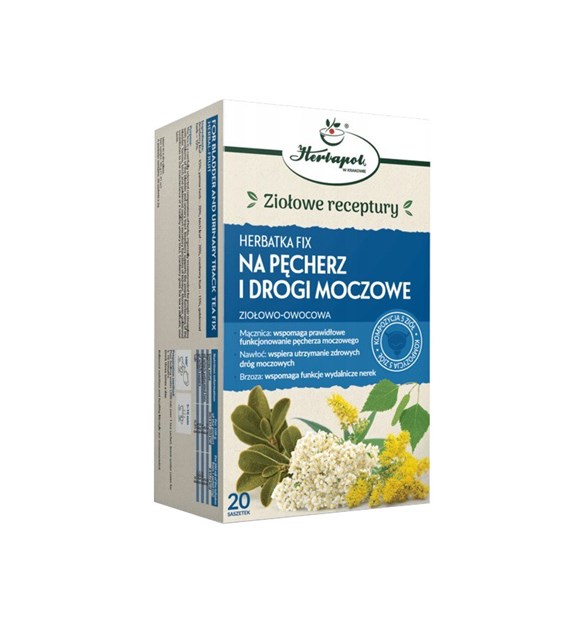 HERBAPOL KRAKÓW Herbatka pęcherz i drogi moczowe 20x2g