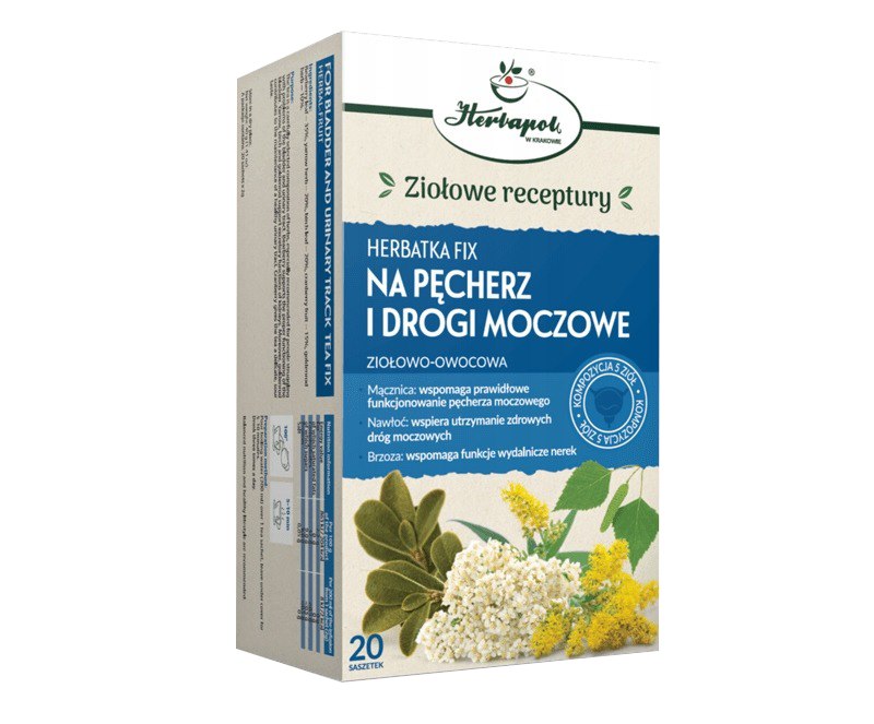 HERBAPOL KRAKÓW Herbatka pęcherz i drogi moczowe 20x2g
