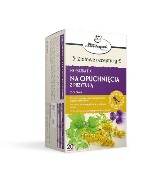 HERBAPOL KRAKÓW Herbatka na opuchnięcia 20x2g