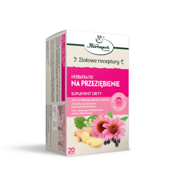 HERBAPOL KRAKÓW Herbatka na przeziębienia 20x2g