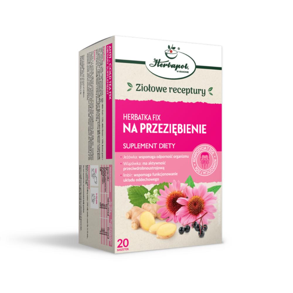 HERBAPOL KRAKÓW Herbatka na przeziębienia 20x2g