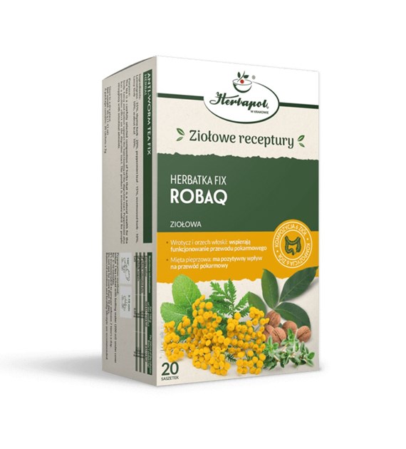 HERBAPOL KRAKÓW Herbatka robaq na robaka 20x2g