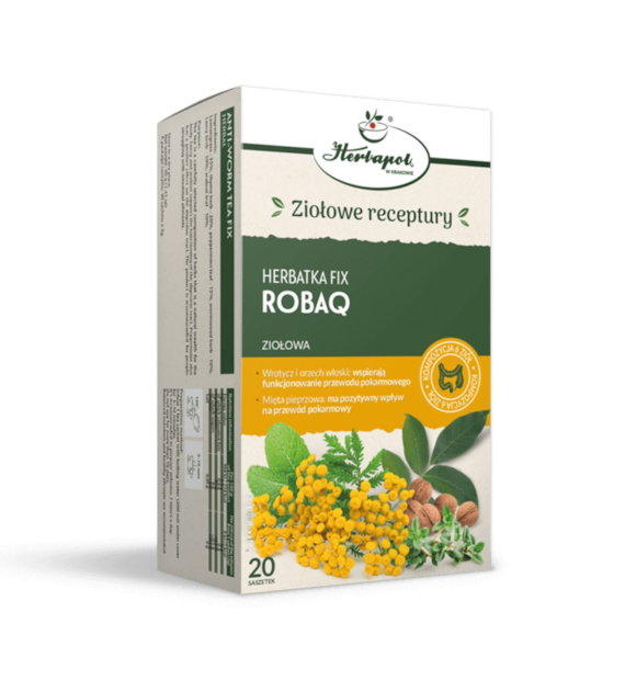 HERBAPOL KRAKÓW Herbatka robaq na robaka 20x2g