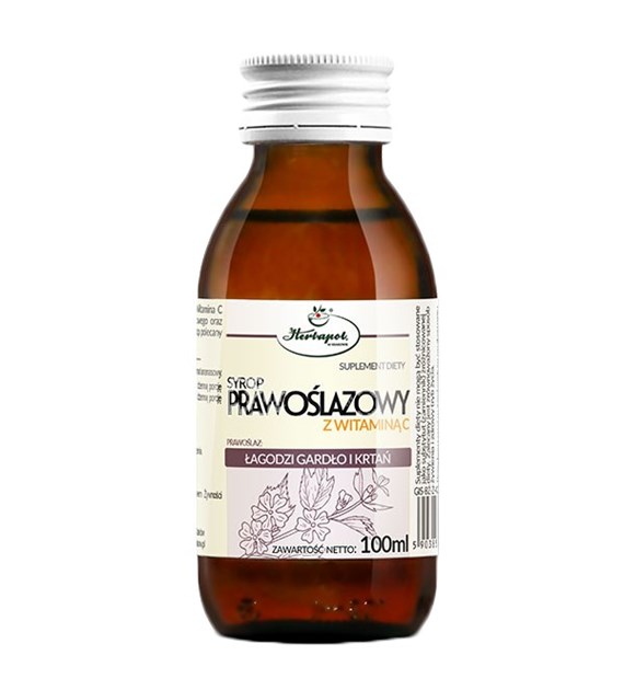 HERBAPOL KRAKÓW Syrop prawoślazowy 100ml