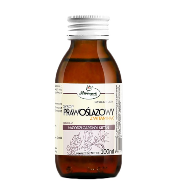 HERBAPOL KRAKÓW Syrop prawoślazowy 100ml