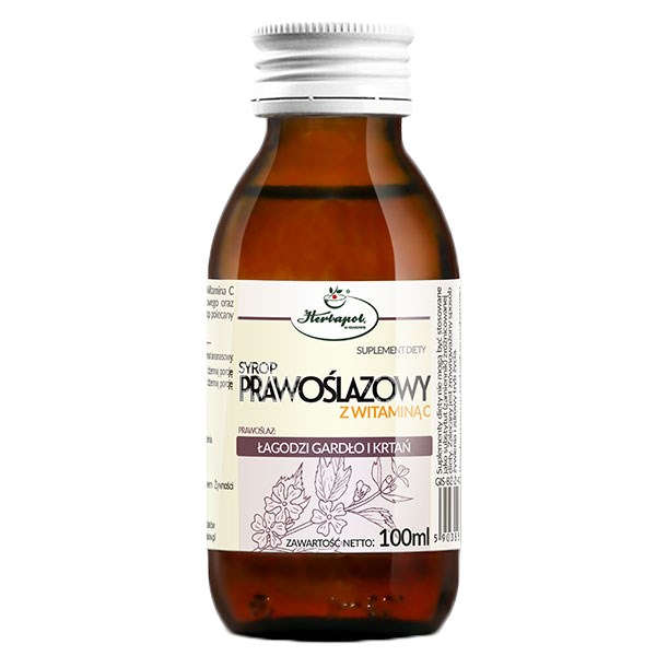HERBAPOL KRAKÓW Syrop prawoślazowy 100ml