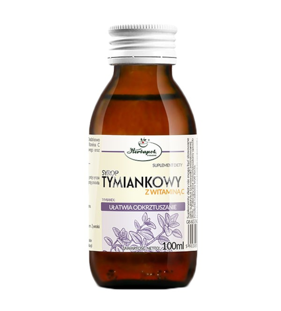 HERBAPOL KRAKÓW Syrop tymiankowy 100ml
