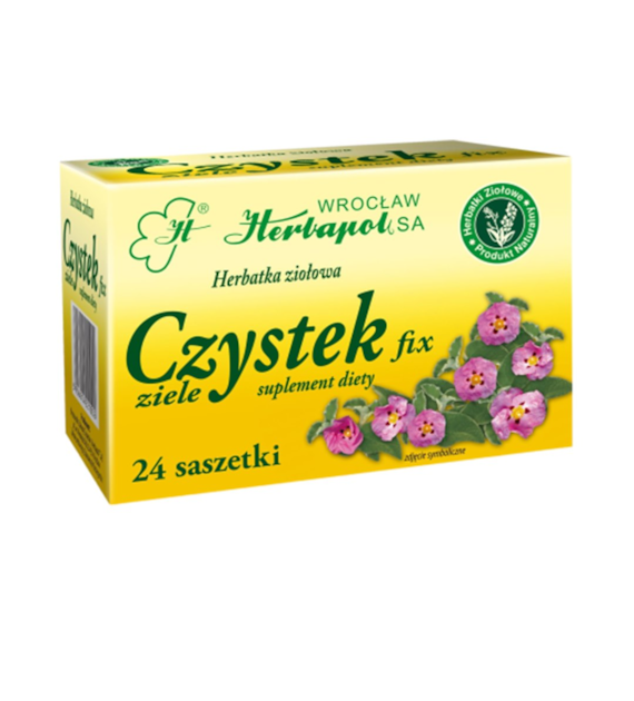 HERBAPOL WROCŁAW Herbatka czystek 24x1,4g