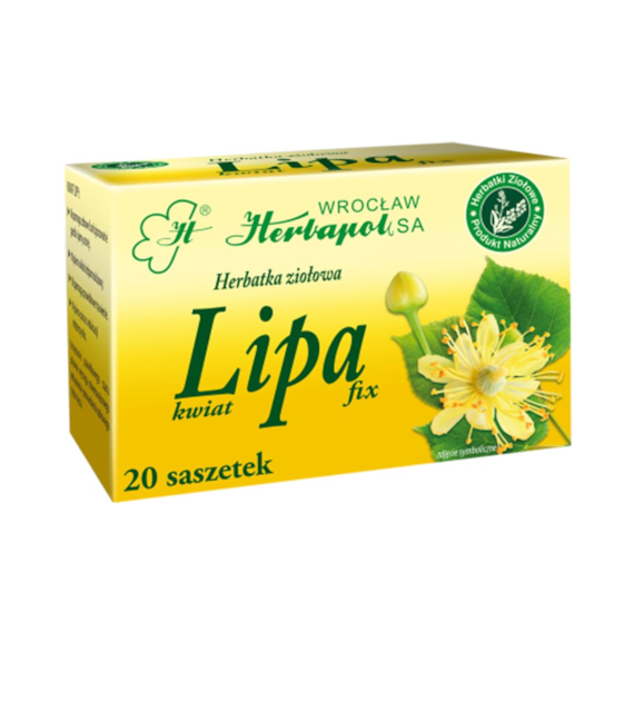 HERBAPOL WROCŁAW Herbatka lipa 20x2g