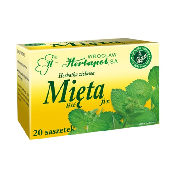 HERBAPOL WROCŁAW Herbatka mięta 20x2g