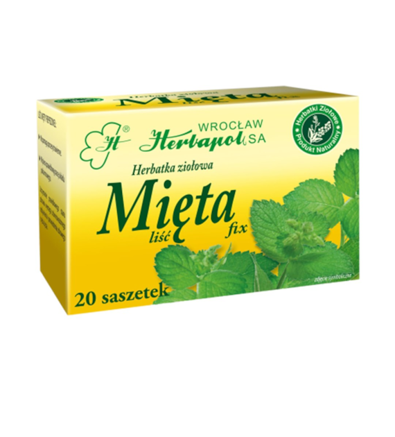 HERBAPOL WROCŁAW Herbatka mięta 20x2g