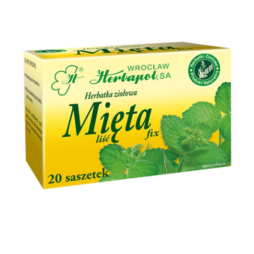HERBAPOL WROCŁAW Herbatka mięta 20x2g