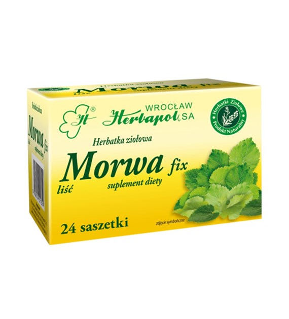 HERBAPOL WROCŁAW Herbatka morwa fix 24x3g