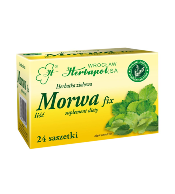 HERBAPOL WROCŁAW Herbatka morwa fix 24x3g