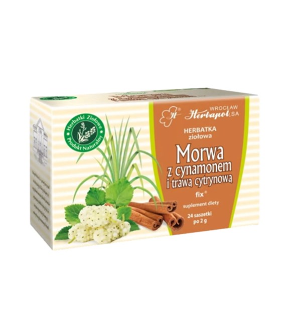 HERBAPOL WROCŁAW Herbatka morwa z cynamonem 24x2g