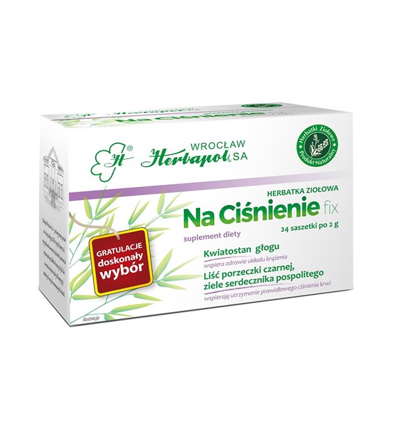 HERBAPOL WROCŁAW Herbatka na ciśnienie 24*2g