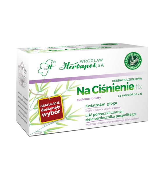 HERBAPOL WROCŁAW Herbatka na ciśnienie 24*2g