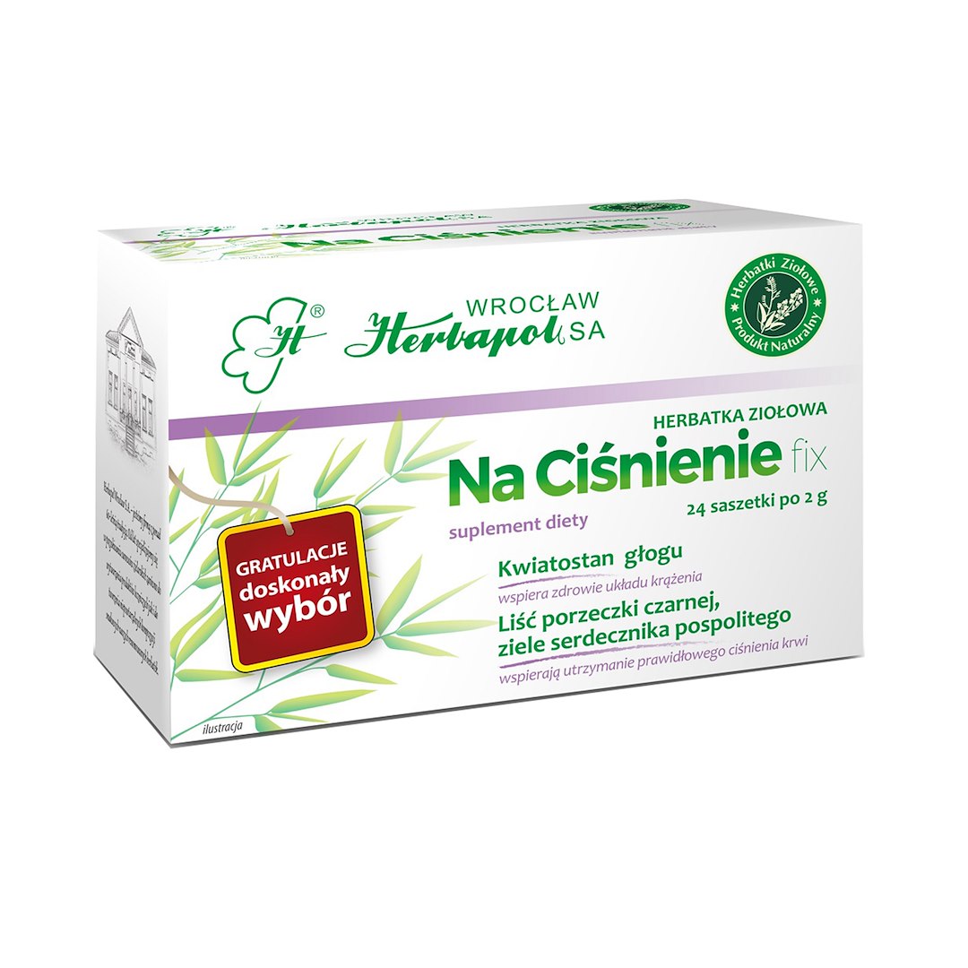 HERBAPOL WROCŁAW Herbatka na ciśnienie 24*2g