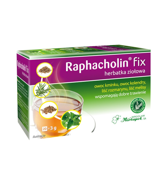 HERBAPOL WROCŁAW Herbatka raphacholin 20x3g