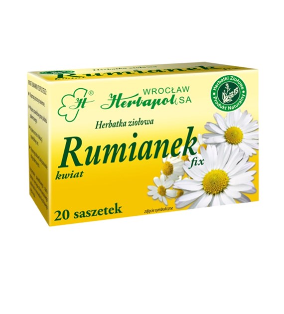 HERBAPOL WROCŁAW Herbatka rumianek 20x2g