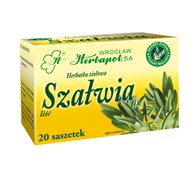 HERBAPOL WROCŁAW Herbatka szałwia 20x1,5g