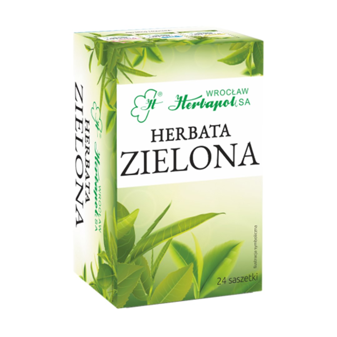 HERBAPOL WROCŁAW Herbatka zielona 24x2g