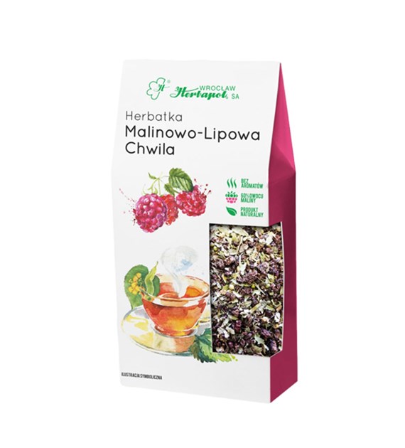HERBAPOL WROCŁAW Malinowo-lipowa chwila 80g
