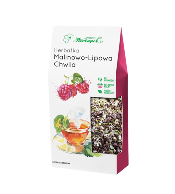 HERBAPOL WROCŁAW Malinowo-lipowa chwila 80g