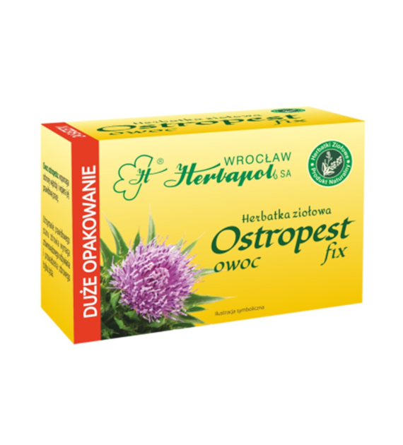 HERBAPOL WROCŁAW Ostropest owoc 24x2g