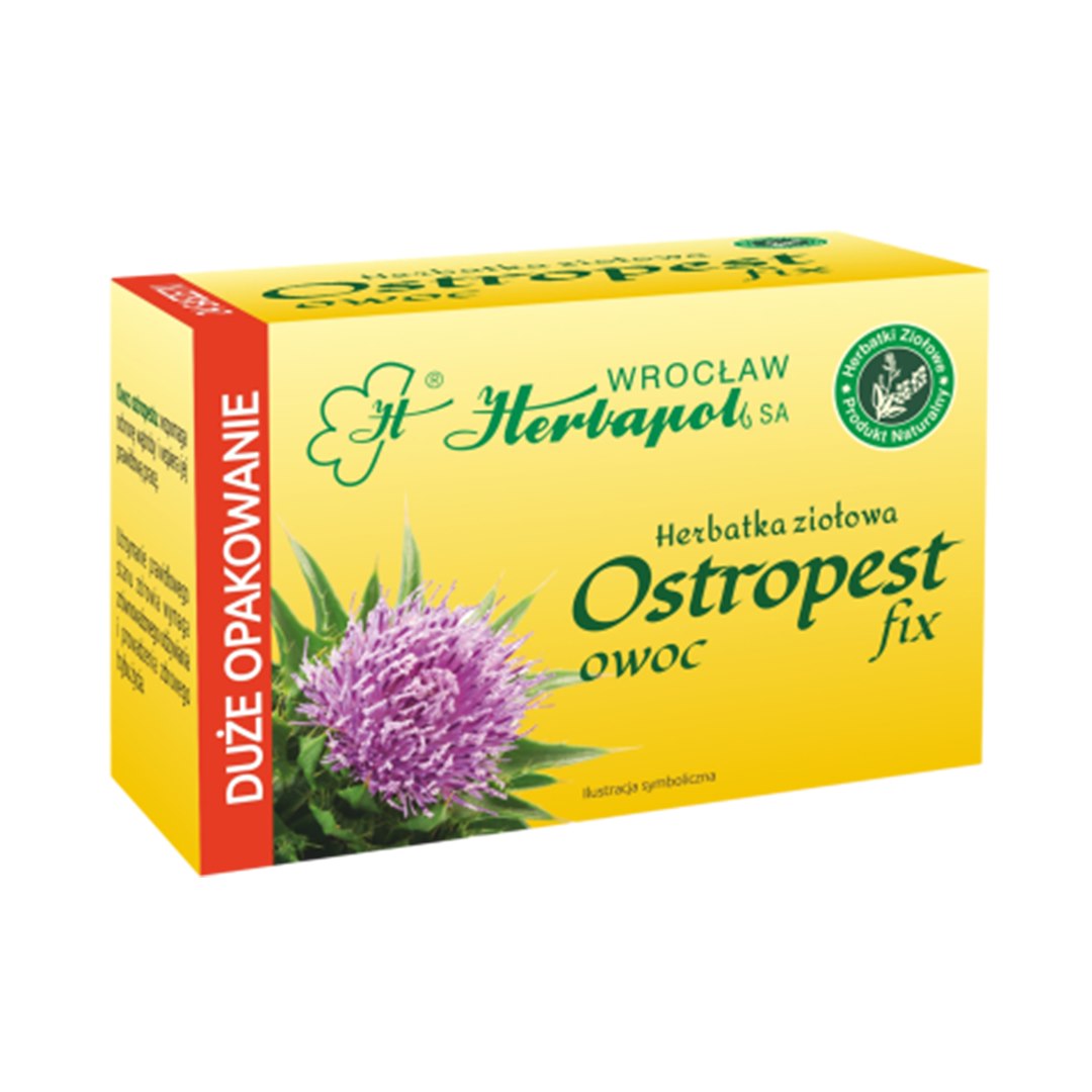 HERBAPOL WROCŁAW Ostropest owoc 24x2g