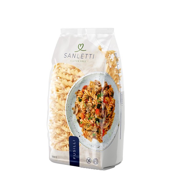 SANLETTI Makaron fusilli b/g 340g