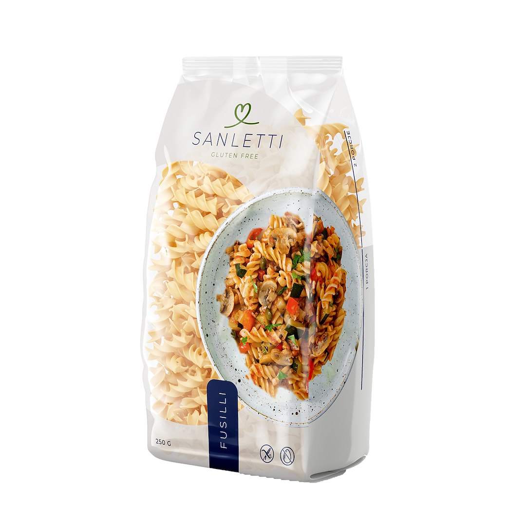 SANLETTI Makaron fusilli b/g 340g