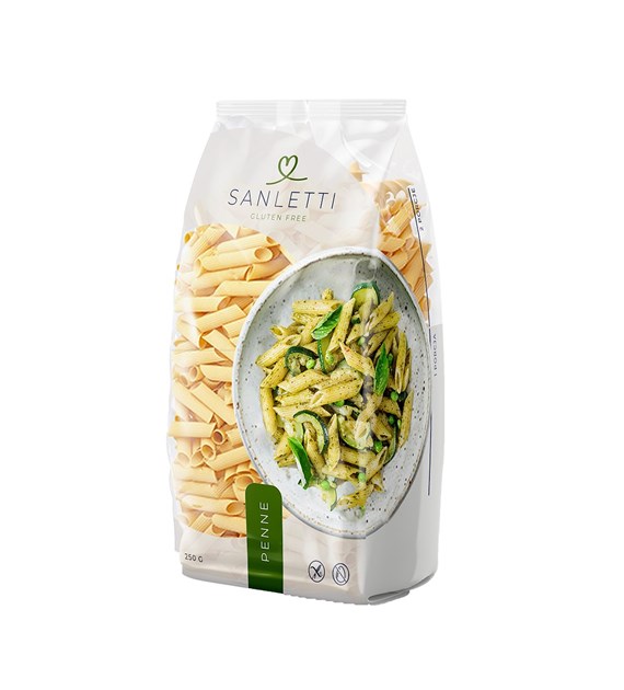 SANLETTI Makaron penne rurka b/g 340g