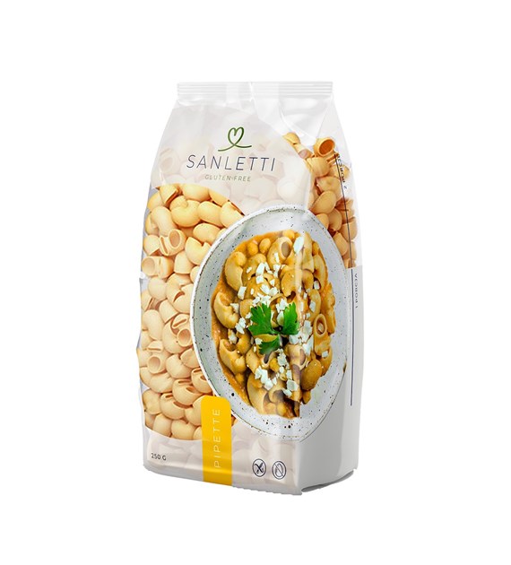 SANLETTI Makaron  pipette b/g 340g