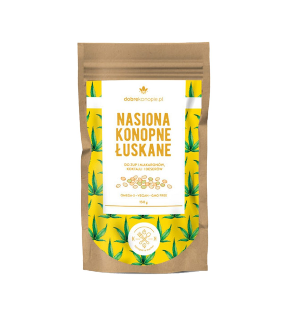 KONOPIE Nasiona konopie łuskane 150g