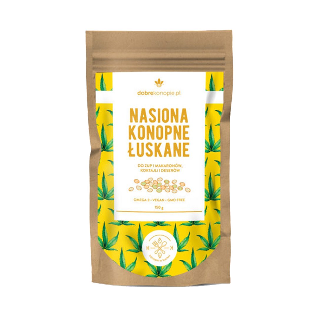 KONOPIE Nasiona konopie łuskane 150g