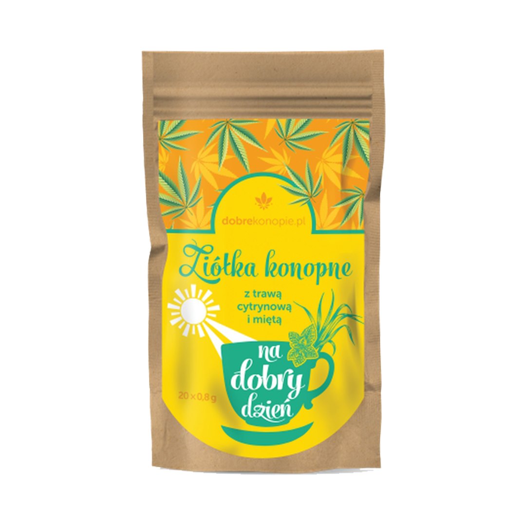 KONOPIE Ziółka na dzień trawa cytrynowa+mięta