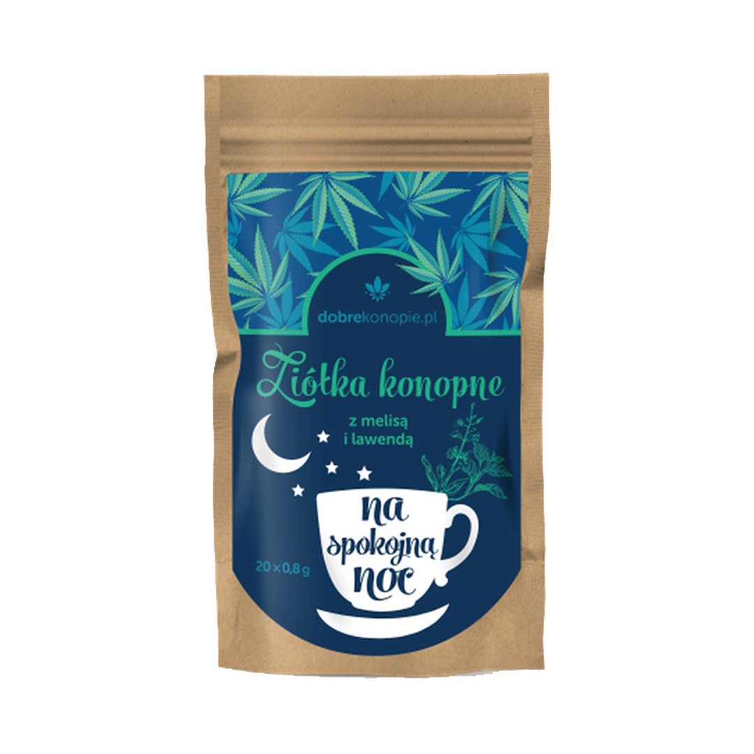 KONOPIE Ziółka na noc melisa+lawenda