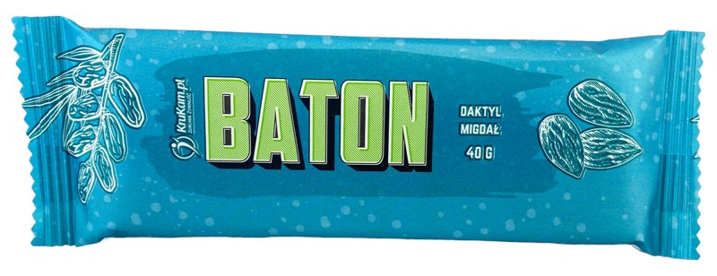 KRUKAM Baton daktyl-migdał b/c 40g