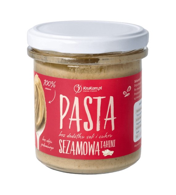 KRUKAM Pasta sezamowa tahini 300g