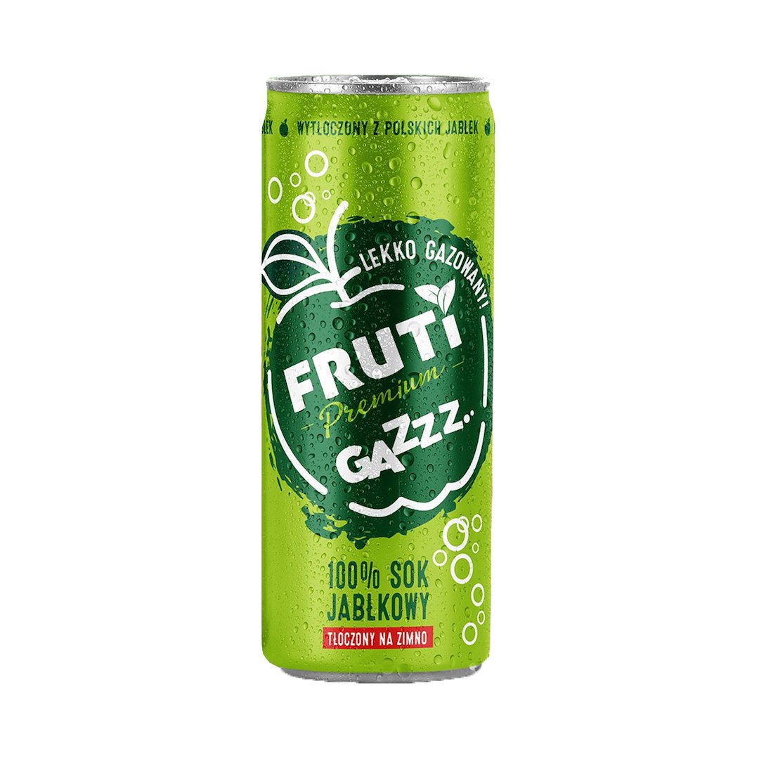 LASAD Fruti gazz jabłko 100% gazowany 250ml