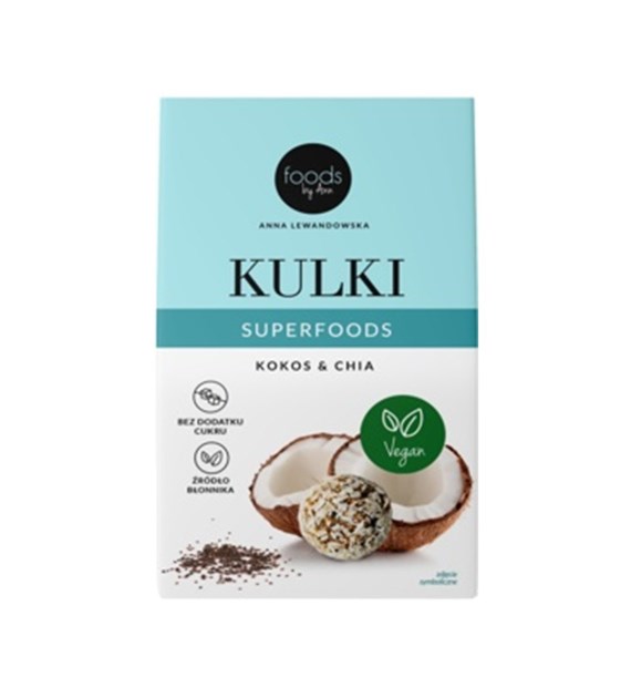 LEVANN Kulki kokos & chia 50g