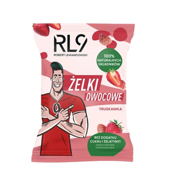 LEVANN Żelki owocowe truskawka 35g