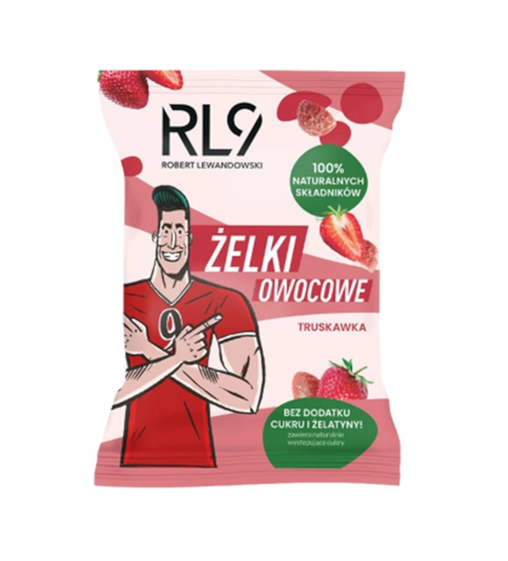 LEVANN Żelki owocowe truskawka 35g