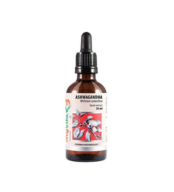 MYVITA Krople ashwagandha 50ml
