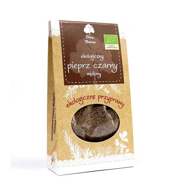 DARY NATURY Eko Pieprz czarny mielony 50g